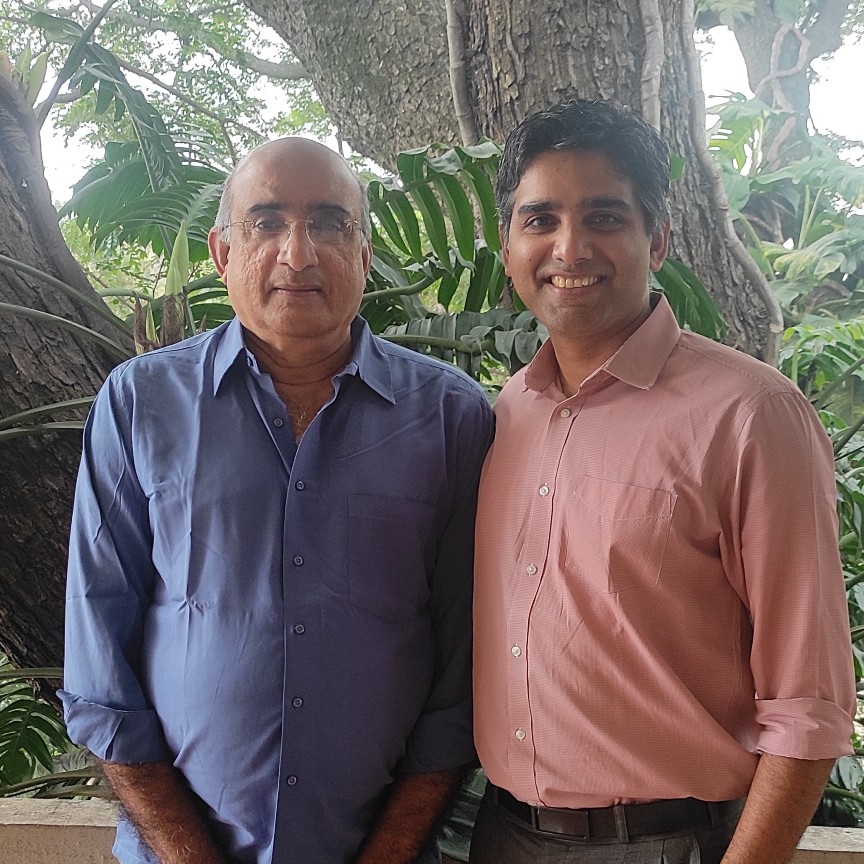 Ashok Kuriyan and Rohan Kuriyan